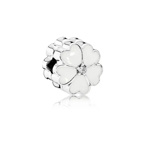 10pcs Cherry blossoms Lock Clip Stopper beads, European Beads, Bead Charms, fits most European charm bracelets bead charm bracelet