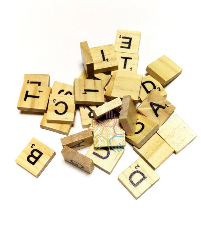 10set DIY Kit for Ring Blanks-Letter Ring-Square Ring blanks, Brass Ring Settings, Large Ring Blank,Tiles Wooden 20 x 18mm
