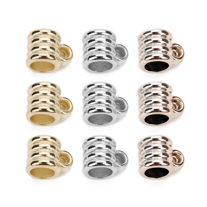 50pcs Ring beads, European Beads, Bead Charms, fits most European charm bracelets bead charm bracelet