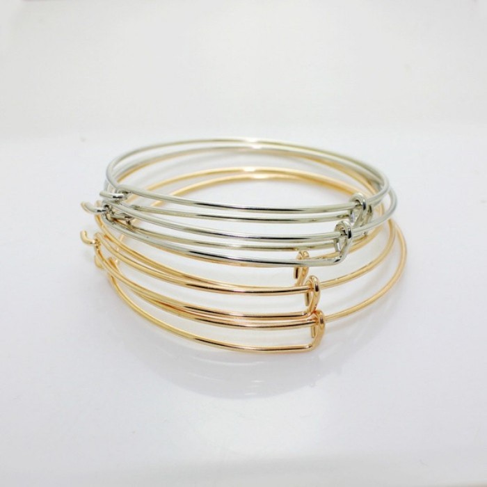 Expandable Bangle Bracelet Adjustable Bracelet Expandable Bangle Bracelet Charm Bracelet Wire Bangles