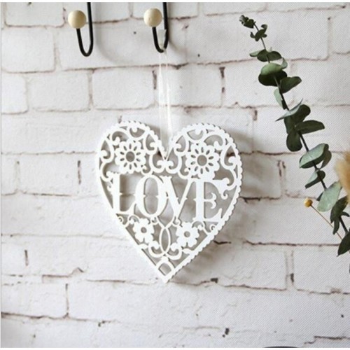 1set(10pcs) Unfinished "Love" Heart Wood Chips- love wood chips with porches holiday decoration supplies,DIY accessories