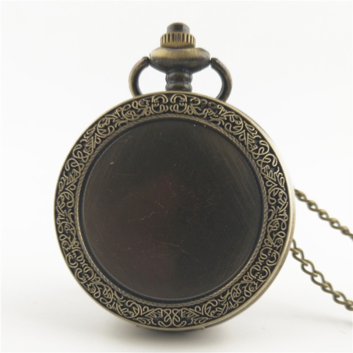 33mm Pocket watch DIY kit- pocket watch necklace pendant DIY kit, 1 inch Bezel Setting cabochon bezel watch necklace