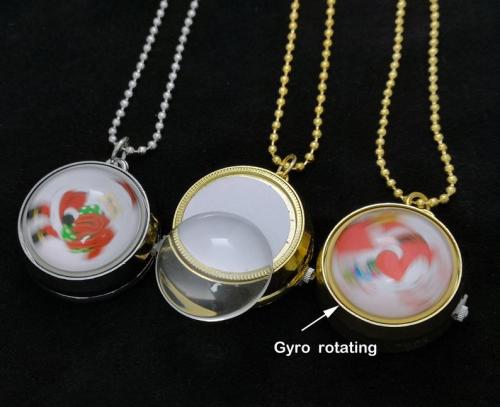 Pocket watch DIY kit, 1 inch Bezel Setting cabochon bezel watch necklace,Gyro pocket watch,Christmas present,Gift for children