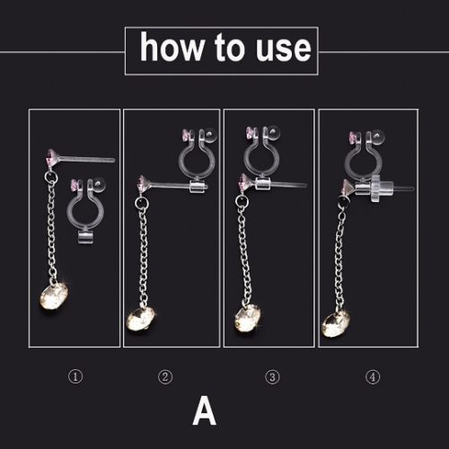 Wholesale Resin Clip-on Earring Converter|Hypoallergenic,Non-Pierced Earring Studs Findings Replacement for DIY Jewelry Making