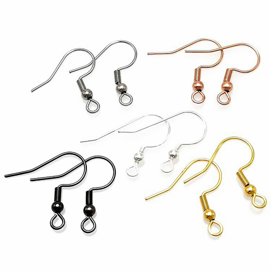 Stainless Steel Earring Hooks|Earring Wires|French Hook Earrings|Earring Components for Jewelry Making Supplies and Earring Finding