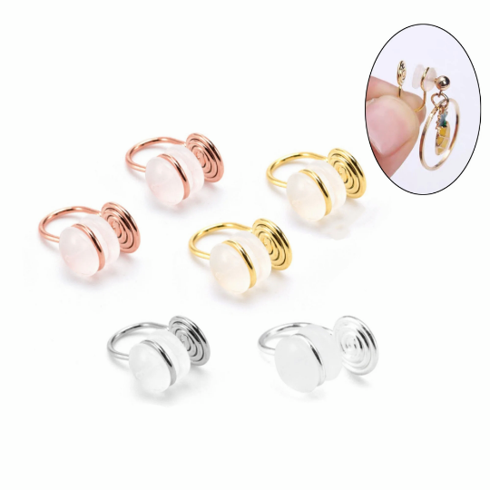 Change pierced earring shop to clip on