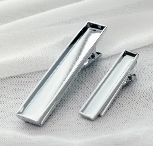 High quality hairpin blank, rectangular bezel,Resin DIY,Wedding hairpin,Resin Crafts making