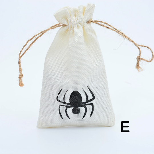 halloween Party Favor Gift Bags with Drawstring,Halloween Treat Bags, Personalized Halloween Candy Bags|Kids Halloween Party Favors 4×6“