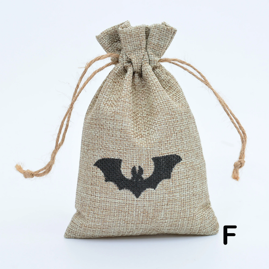 halloween Party Favor Gift Bags with Drawstring,Halloween Treat Bags, Personalized Halloween Candy Bags|Kids Halloween Party Favors 4×6“