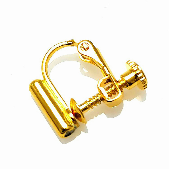 Invisible and painless Earring Converters, Hypoallergenic, Pierced to Not Pierced，Change Earring Post to Non-Pierced Clip-Ons