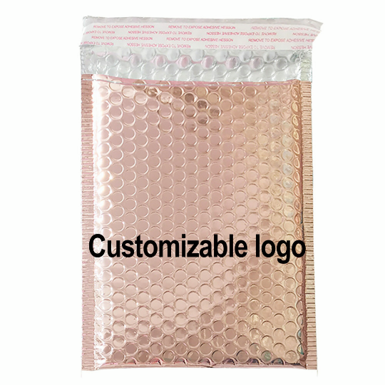 Rose Gold  Bubble Mailer|Mailing|Water Resistant Mailers|Shipping Envelopes for Packaging|Waterproof Self Seal Adhesive Shipping Bags