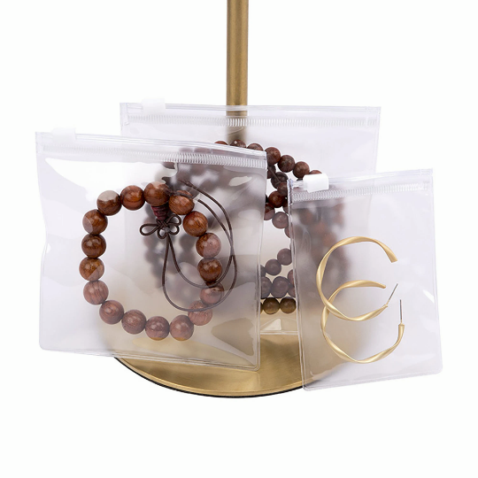 10/50/100 Airtight Packaging | Jewelry Rings & Earrings Packaging | Transparent Antioxidant Storage Bags | Packaging Bags | Plastic Bags