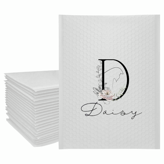 White Matte vinyl Bubble Mailer|Mailing|Water Resistant Mailers|Shipping Envelopes for Packaging|Waterproof Self Seal Adhesive Shipping Bags