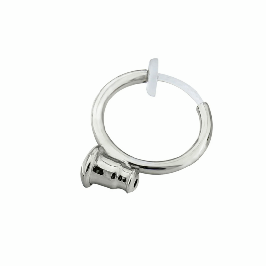 Invisible and painless Earring Converters with ear pads,18K Plating,Pierced to Not Pierced,Change Earring Post to Non-Pierced Clip-Ons
