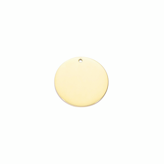 Copy 1.5mm Thick Stamping Blank Charms|18mm 25mm 30mm Flat Round 304 Stainless Steel Blank Stamping Tag Pendants for  Jewelry Making