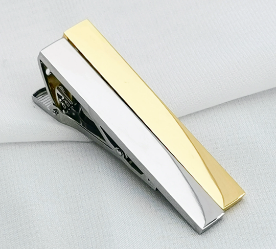 Thicken Titanium steel Tie clips blank| mirror polished|engravable jewelry|Wedding Tie Clip|Groomsmen Wedding Tie Clips Tie Bars