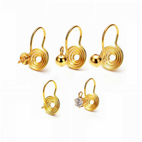 Wholesale S925 Sterling Silver Clip-on Earring Converter with ear pads,Non-Pierced Earring Studs Findings Replacement for DIY Jewelry Making