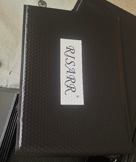 Black Matte vinyl Bubble Mailer|Mailing|Water Resistant Mailers|Shipping Envelopes for Packaging|Waterproof Self Seal Adhesive Shipping Bags