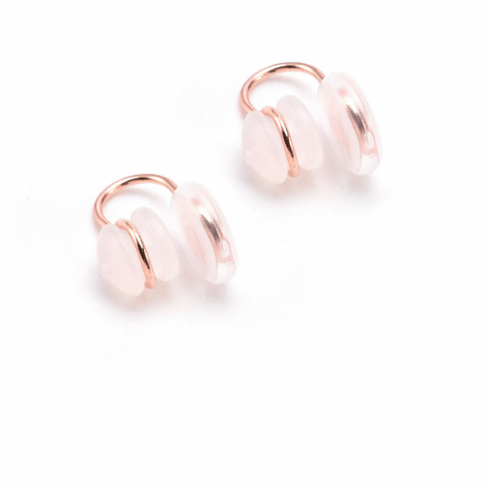 Wholesale Invisible and painless Earring Converters,18K Plating,Pierced to Not Pierced,Change Earring Post to Non-Pierced Clip-Ons