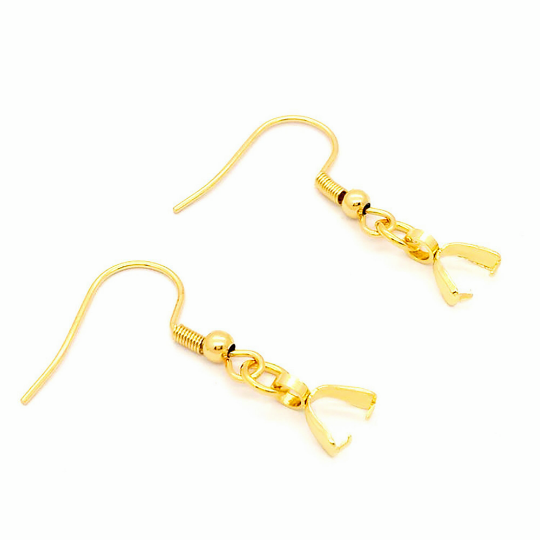 316L Earring Hooks,Stainless Steel Pendant Clasp Earring Hooks Ear Wire Buckle Dangle Earrings for Women Girls Jewelry Making Supplies