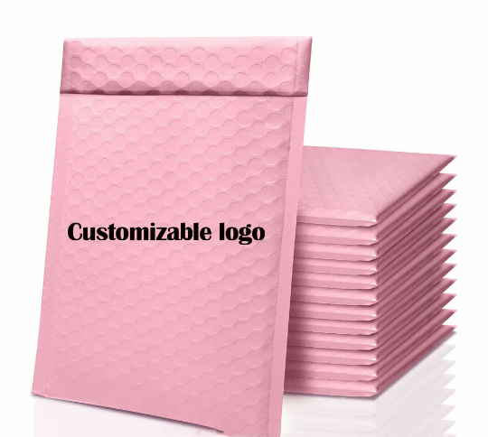 Pink Matte vinyl Bubble Mailer|Mailing|Water Resistant Mailers|Shipping Envelopes for Packaging|Waterproof Self Seal Adhesive Shipping Bags