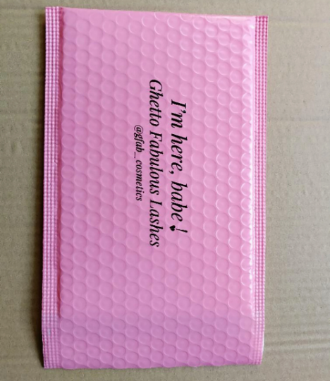 Pink Matte vinyl Bubble Mailer|Mailing|Water Resistant Mailers|Shipping Envelopes for Packaging|Waterproof Self Seal Adhesive Shipping Bags
