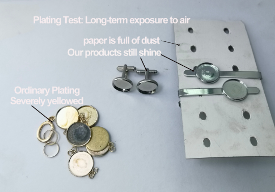 10pcs 18mm Tie Clip bezel| High quality vacuum plating|thickened metal,Wedding Tie Clip,Resin Crafts making,Rsin DIY