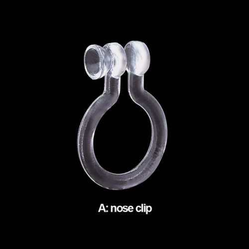 Clear Resin Clip-on Earring Converter,Hypoallergenic,Non-Pierced Earring Studs Findings Replacement for Women Men Girls DIY Jewelry Making