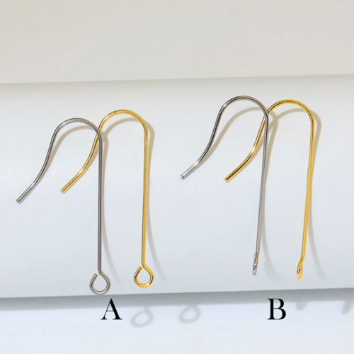 316L Stainless Steel Earring Hooks|Earring Wires|Open Loop|Earring Components for Jewelry Making Supplies and Earring Finding