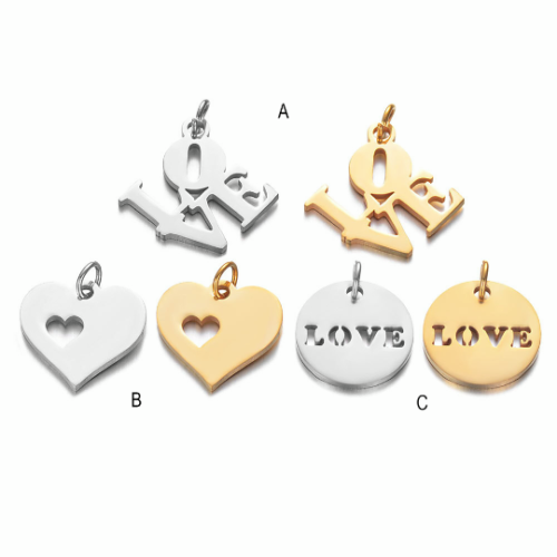 Stainless Steel Pendant, Charm Pendant Jewelry Making, for DIY Necklace Bracelet, Wholesale