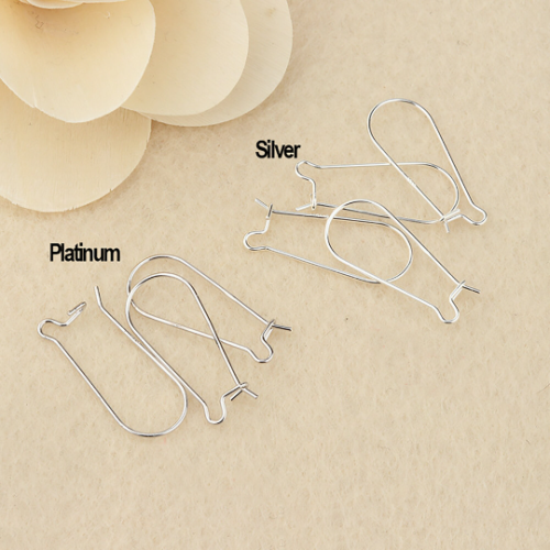 0.7 wire diameter Sterling Silver Earring Hooks|Earring Wires|Hypoallergenic 925 Hallmark Ear Wires French Fish Hooks for Earrings