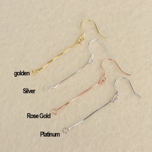 0.7 wire diameter Sterling Silver Earring Hooks|Earring Wires|Hypoallergenic 925 Hallmark Ear Wires French Fish Hooks for Earrings