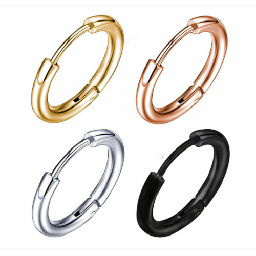 stainless steel Earring Converters|16mm non pierced ears hypoallergenic|Hypoallergenic|clip on earring hoops|16mm ear clip