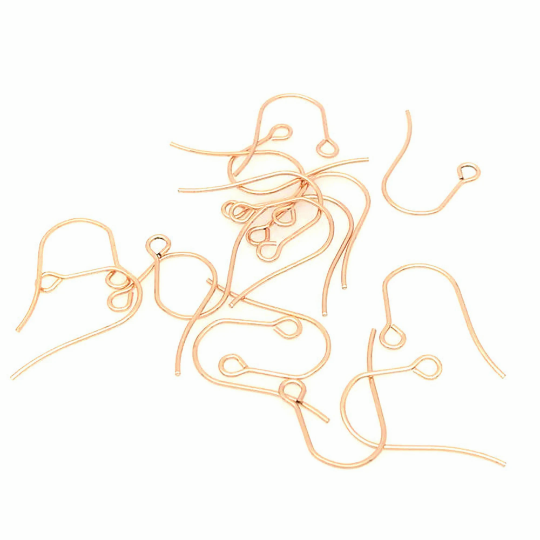 316L Stainless Steel Earring Hooks with Loop Hole|Earring Components for Jewelry Making Supplies and Earring Finding