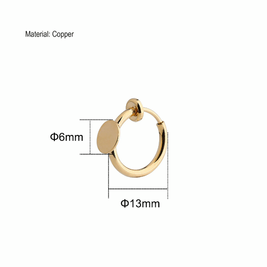 Earring Converters|non pierced ears hypoallergenic|Hypoallergenic|clip on earring hoops