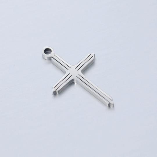 Stainless Steel cross Pendant, Charm Pendant Jewelry Making, for DIY Necklace Bracelet, Wholesale