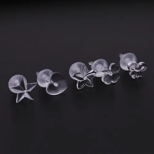 clear earrings|ear piercing|nose piercing retainers|Ear Piercing|Clear Piercing Retainer with Fat Top