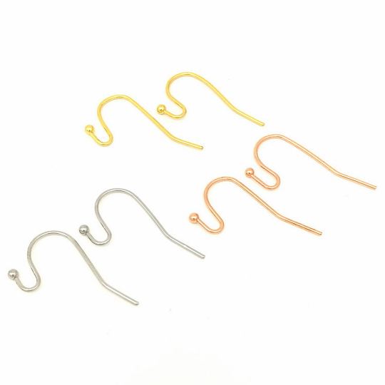 316L Stainless Steel Earring Hooks|Earring Wires|French Hook Earrings|Earring Components for Jewelry Making Supplies and Earring Finding