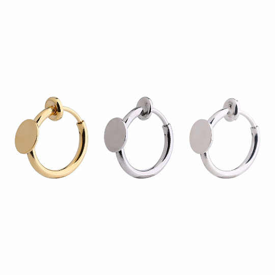 Earring Converters|non pierced ears hypoallergenic|Hypoallergenic|clip on earring hoops