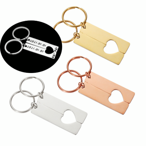 Thick  Blank Keychain|Engravable dog tag|engravable keychain|  Stamping Tag Pendants for Jewelry Making
