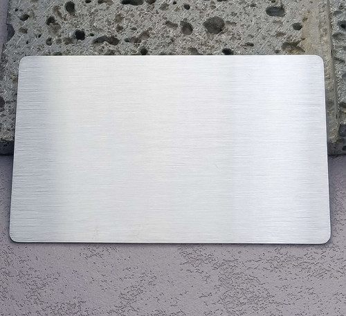 Stainless steel blank wallet card|Stainless Steel Blank|Stainless Tag