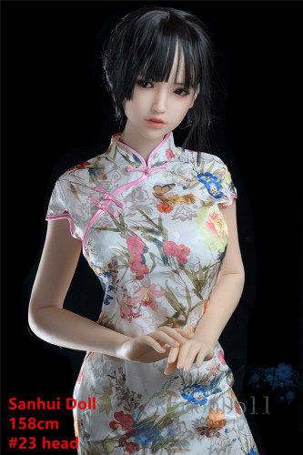 Sanhui Doll シリコン製ラブドール #23ヘッド 158cm Dカップ 送料無料ダッチワイフ