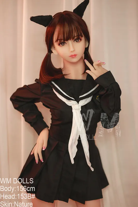 WMDOLL TPE製 ラブドール 156cm Bカップ #153Bヘッド 新骨格採用 送料無料ダッチワイフ