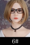 WMDOLL シリコン製ヘッド+TPE製ボディ 168cm Eカップ #17ヘッド 送料無料 頭部選択可ダッチワイフ