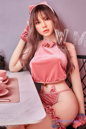 ラブドール WMDOLL シリコン製ヘッド #70+TPE製ボディ158cm Eカップダッチワイフ