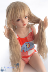 Sanhui Doll シリコン製 ラブドール 105cm 貧乳 #1ヘッド 童顔美少女