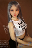 WMDOLL 146cm #314ヘッド Cカップ 新骨格採用 TPE製 オプション全て無料 送料無料ダッチワイフ