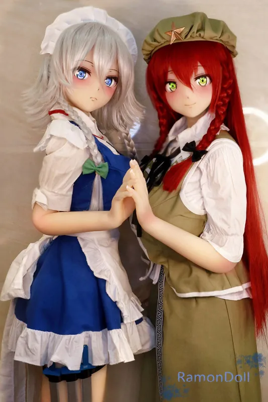 アニメドール Aotume 155cm Hカップ #50ヘッド&155cm Fカップ #49ヘッド TPE製アニメラブドールダッチワイフ