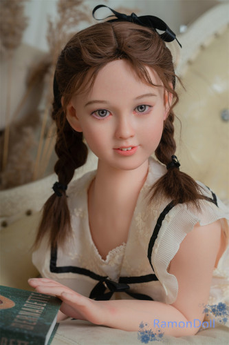 ラブドール WAXDOLL ナチュラル肌 120cm 貧乳 #G34ヘッド ボディリアルメイク付きダッチワイフ