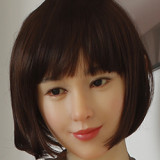 ラブドール Jiusheng Doll シリコン製頭部+TPEボディ 150cm Dカップ #6ヘッド 送料無料ダッチワイフ